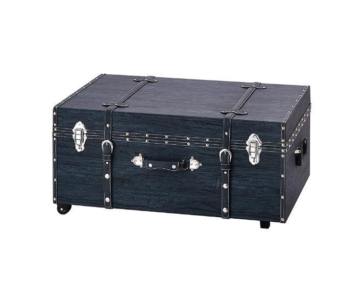 DormCo Texture® Brand Trunk - Marble Navy